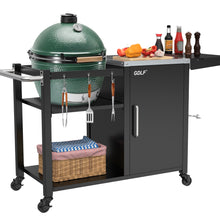 Load image into Gallery viewer, Grill Table for Big Green Egg Compatible with up to Medium Green Egg,Kamado Joe Jr