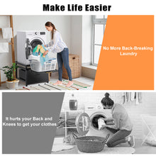 Load image into Gallery viewer, Washer Dryer Pedestal Stand, 24.1" Laundry Pedestal for Compact Washing Machine