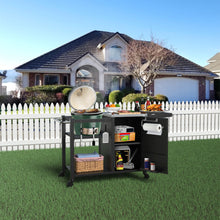 Load image into Gallery viewer, Grill Table for Big Green Egg Compatible with up to Medium Green Egg,Kamado Joe Jr