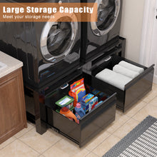 Load image into Gallery viewer, Washer and Dryer Pedestals, Laundry Pedestal Universal Fit Washing Machine Stand