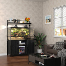 Load image into Gallery viewer, Reptile Tank Stand Terrarium Stand with Accessories Storage 48" X 24" Tabletop