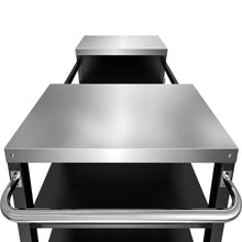 Load image into Gallery viewer, Grill Table, Metal Grill Cart Compatible with XL Big Green Egg,Big Joe,Primo XL
