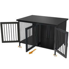 Load image into Gallery viewer, GDLF Double Dog Crate with Divider for 1 or 2 dogs, Indoor Kennel Cage (Int.dims:36.2”Wx24.5”Dx21”H)