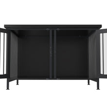 Load image into Gallery viewer, GDLF Double Dog Crate with Divider for 1 or 2 dogs, Indoor Kennel Cage (Int.dims:36.2”Wx24.5”Dx21”H)