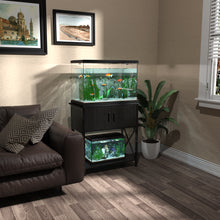 Load image into Gallery viewer, Fish Tank Stand Metal Aquarium Stand for 20 Gallon Long with Accessories Storage