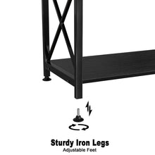 Load image into Gallery viewer, Fish Tank Stand Metal Aquarium Stand for 20 Gallon Long with Accessories Storage