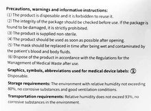 Load image into Gallery viewer, 50 pack Face Masks Disposable 3 Layers Filter Dust proof Efficiency ≥97% Facial Protective