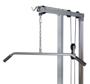 Lat Pull Down Machine  Pulldown Low Row Bar Fitness Body Workout Gym