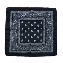 Load image into Gallery viewer, 12 Pack Cloth Paisley Print Scarf Bandana Kerchief Head Wrap Face Mask