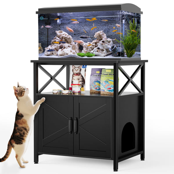 29 inch fish boxes 20-29 Gallon Tank Stand, Aquarium Stand with Cat Litter Box Enclo – shopGDLF GearTrust Fishing Rod Holders, Aqueon LED boxed fish Model:MAX4 - LP61 - Left Hand low stretch braid