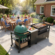 Load image into Gallery viewer, Outdoor Grill Cart for XL Big Green Egg and 28"/36" Blackstone Griddle