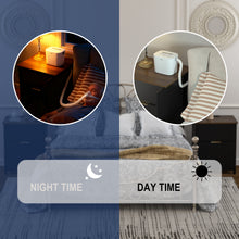 Load image into Gallery viewer, CPAP Nightstand with Drawer and Cabinet, Bedside CPAP Table with Side Access Panels
