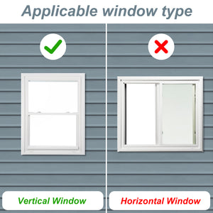 GDLF Cat Window Box,Window Catio Fits Double Hung Windows 24" to 42.5" Wide Waterproof