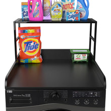 Load image into Gallery viewer, Washer Dryer Countertop Laundry Guard with Laundry Room Shelf for Single Washer/Dryer