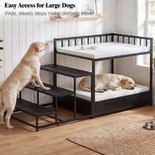 Load image into Gallery viewer, GDLF Dog Bunk Beds for Large Dogs, Dog Window Perch &amp; Bedside Pet Bed