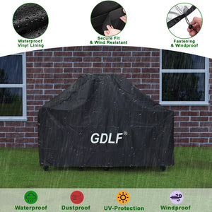 Outdoor Grill Table for 2XL Big Green Egg,Big Joe,Primo XL,Waterproof Cover Included