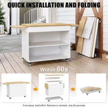 Load image into Gallery viewer, GDLF Portable Coffee Cart with Wheels for Events, Weddings &amp; Pop Ups
