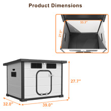 Load image into Gallery viewer, GDLF Duck Coop for Outside, Weatherproof Duck House with Easy-Clean Design &amp; Ventilation – Plastic Night Shelter for Backyard Ducks (2–3 Ducks)