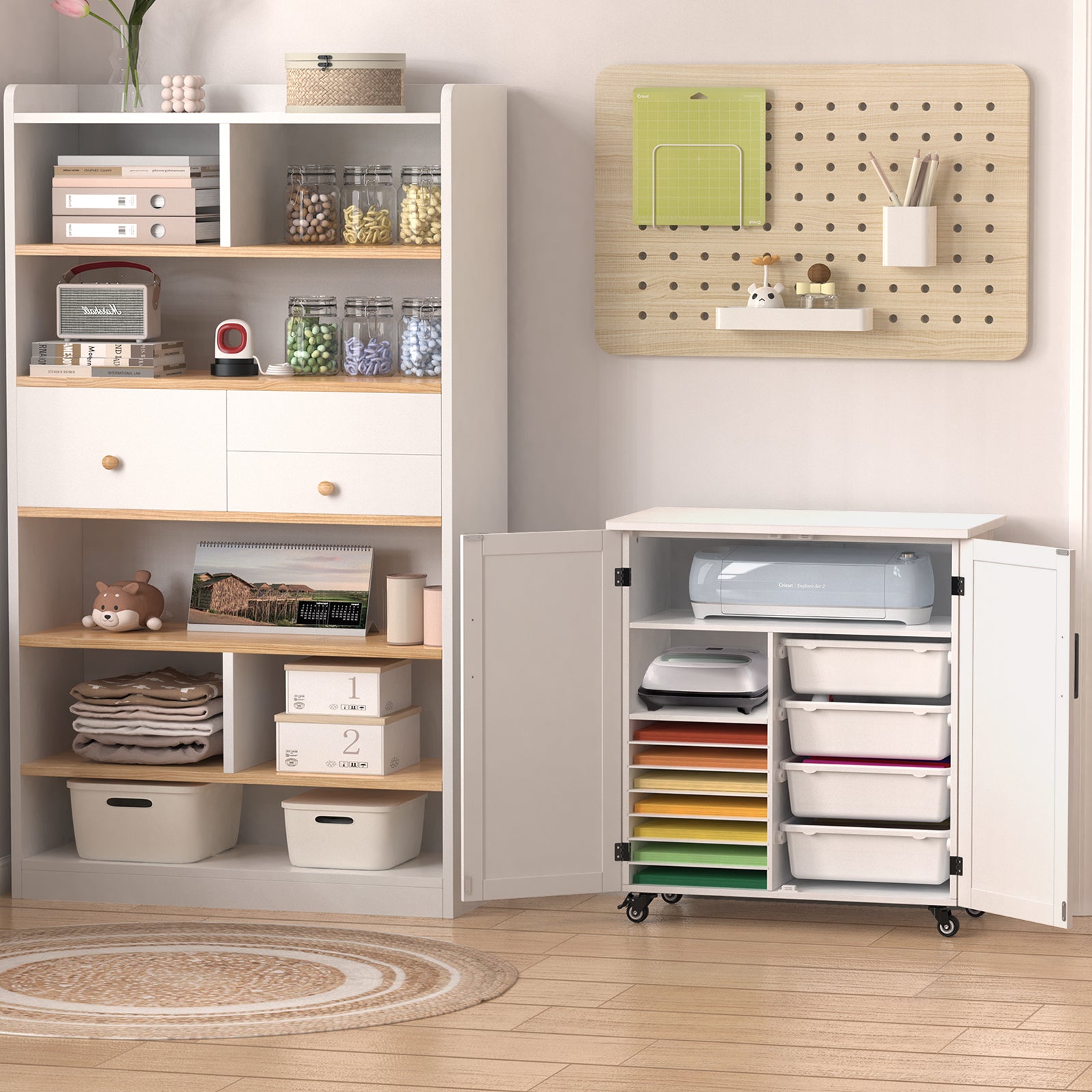 Cricut Cart Organizer Cart For Cricut, Craft Cart And Storage