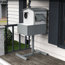 Load image into Gallery viewer, GDLF Elevated Outdoor Cat House Raccoon Proof, Weatherproof Feral Cat Shelter with Insulated Foam and Escape Door