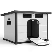 Load image into Gallery viewer, GDLF Duck Coop for Outside, Weatherproof Duck House with Easy-Clean Design &amp; Ventilation – Plastic Night Shelter for Backyard Ducks (2–3 Ducks)