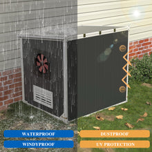 Load image into Gallery viewer, GDLF Generator Shed, Outdoor Generator Box with Cooling Fan &amp; Soundproof Insulation, Weatherproof Quiet Box for Portable Power Source