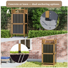 Load image into Gallery viewer, GDLF Outdoor Shower Enclosure with Lockable Door, Privacy Outdoor Changing Room for Pool Wash Station
