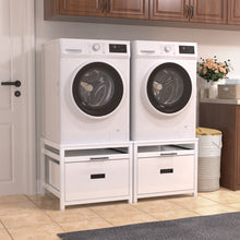 Load image into Gallery viewer, Washer Dryer Pedestal Stand, 24.1&quot; Laundry Pedestal for Compact Washing Machine