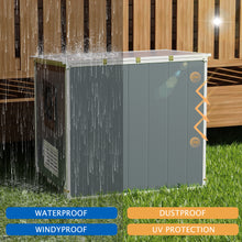 Load image into Gallery viewer, GDLF Generator Shed, Outdoor Generator Box with Cooling Fan &amp; Soundproof Insulation, Weatherproof Quiet Box for Portable Power Source