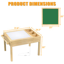Load image into Gallery viewer, GDLF Light Table for Kids, 3-in-1 Kids Activity Table with Storage, LED Sensory, Building Brick &amp; Art Table for Ages 3+
