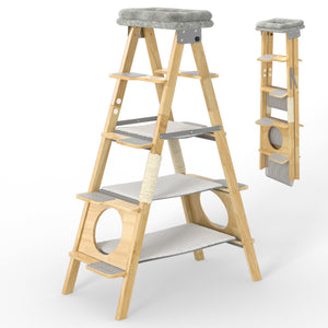 Folding cat tower best sale