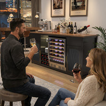 Load image into Gallery viewer, GDLF Extra Long Bar Cabinet with Fridge Space, Modern Wine Liquor Cabinet,78.7"