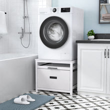 Load image into Gallery viewer, Washer Dryer Pedestal Stand, 24.1&quot; Laundry Pedestal for Compact Washing Machine