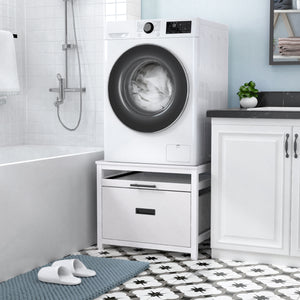 Washer Dryer Pedestal Stand, 24.1" Laundry Pedestal for Compact Washing Machine