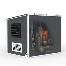 Load image into Gallery viewer, Ventilated Outdoor Storage Cabinet with Built-In Fan for Patio, Yard and Utility Areas