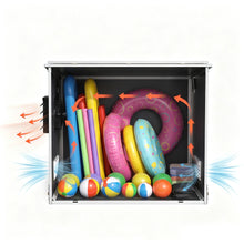 Load image into Gallery viewer, Ventilated Outdoor Storage Cabinet with Built-In Fan for Patio, Yard and Utility Areas