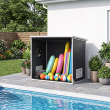 Load image into Gallery viewer, Ventilated Outdoor Storage Cabinet with Built-In Fan for Patio, Yard and Utility Areas