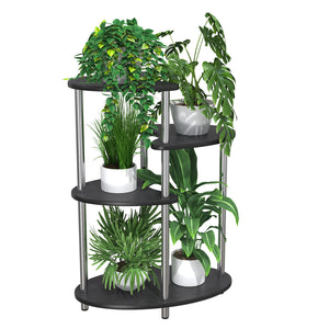 plant cart indoor 36" 4 Tiered Plant Stand Indoor Pot Planter Modern Accent Display Tabl – shopGDLF
