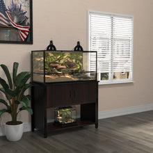 Load image into Gallery viewer, Fish Tank Stand Metal Aquarium Stand with Cabinet, for 40 Gallon Aquarium