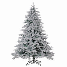 Load image into Gallery viewer, 7.5FT Premium Snow Flocked Artificial Holiday Christmas Tree 1400T White Xmas Tree