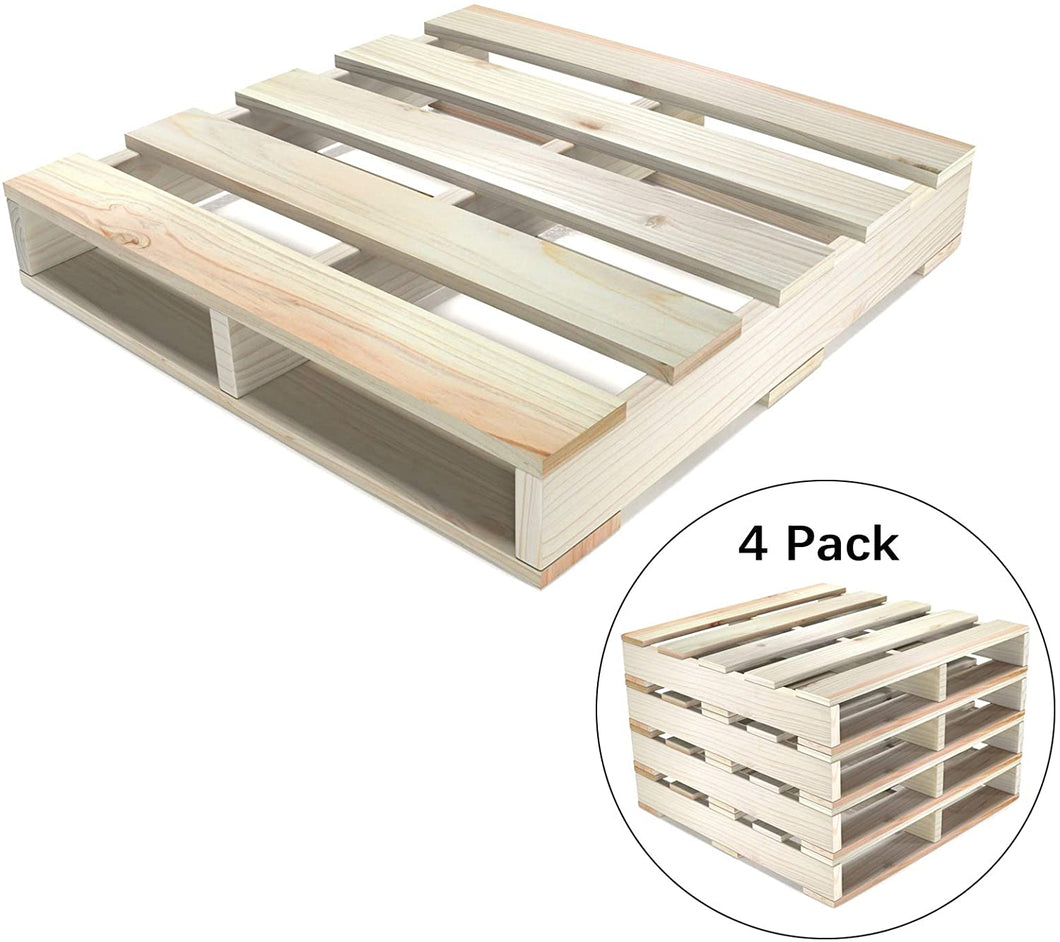 4Pk Wood DIY Versatile Furniture Kit Indoor Outdoor Mobility Step Table Bed Desk