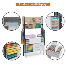 Load image into Gallery viewer, GDLF Cricut Organization and Storage, Cricut Accessories Organizer Craft Cabinet with Pegboard