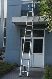GDLF 15.5FT Aluminum Telescoping Ladder EN131 Professional Multi Purpose Extension